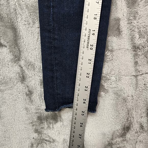 Abercrombie & Fitch Jeans Womens 24/00S Dark Wash Simone High Rise Super Skinny - Picture 12 of 14